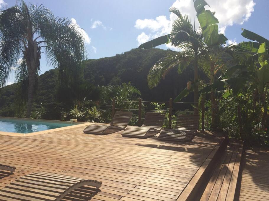 La Charmante Villa Coco Avec Magnifique Vue Mer Le Marin Экстерьер фото